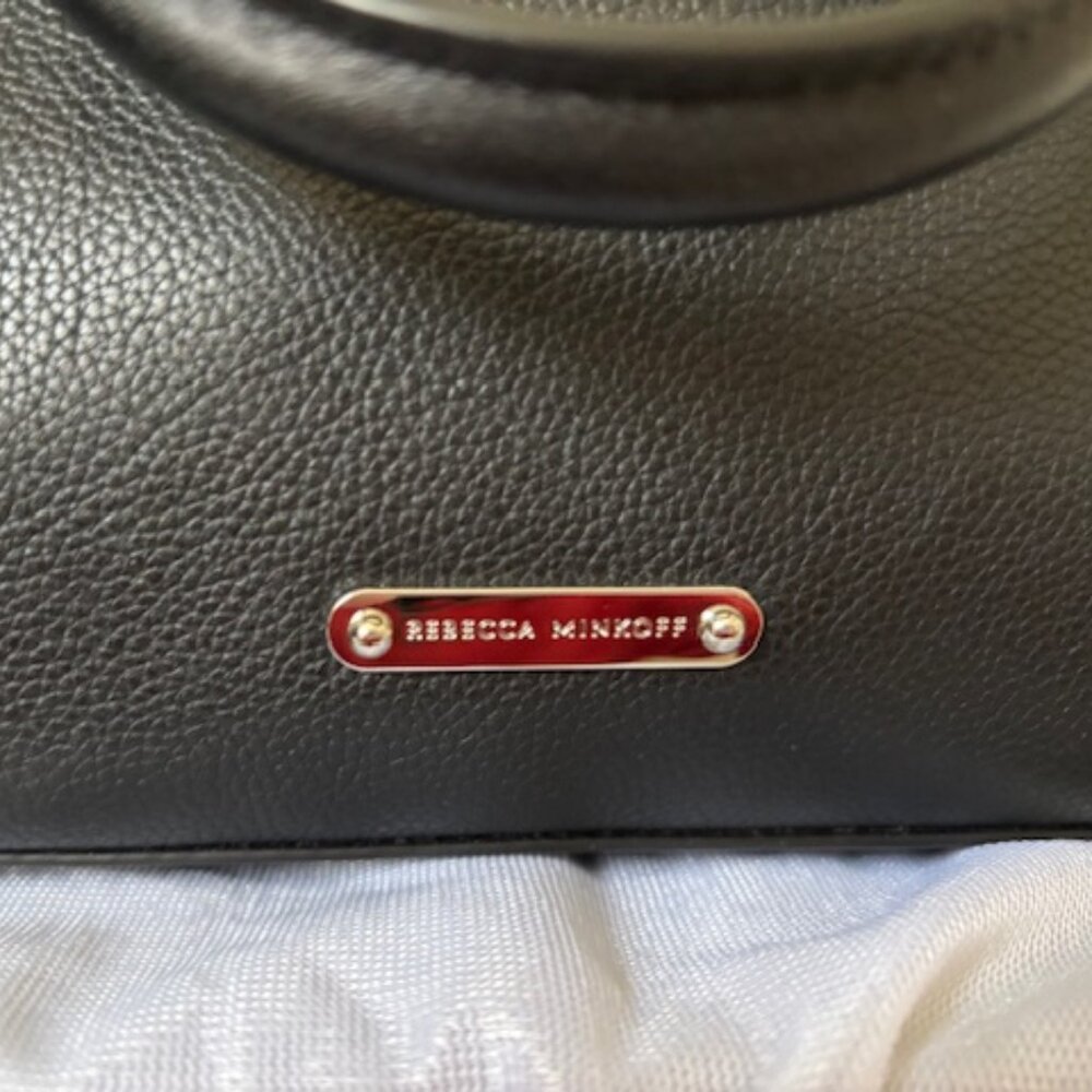 Rebecca Minkoff Micro Bedford Zip Satchel Black - Picture 5 of 16